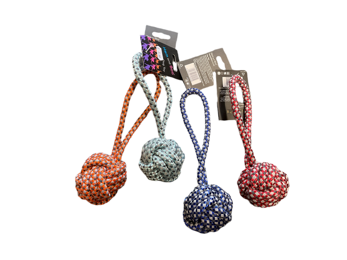 Hem & Boo Rope Ball with Handle