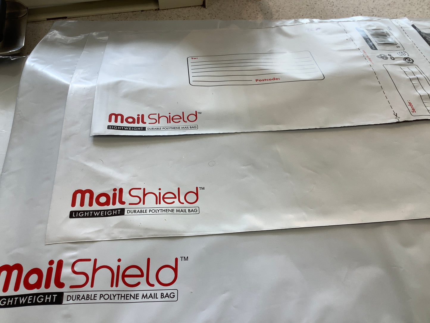 Mail Shield polythene mail bag