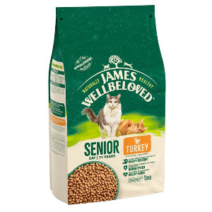 Wellbeloved Cat Food Turkey and Rice Senior 1.5kg