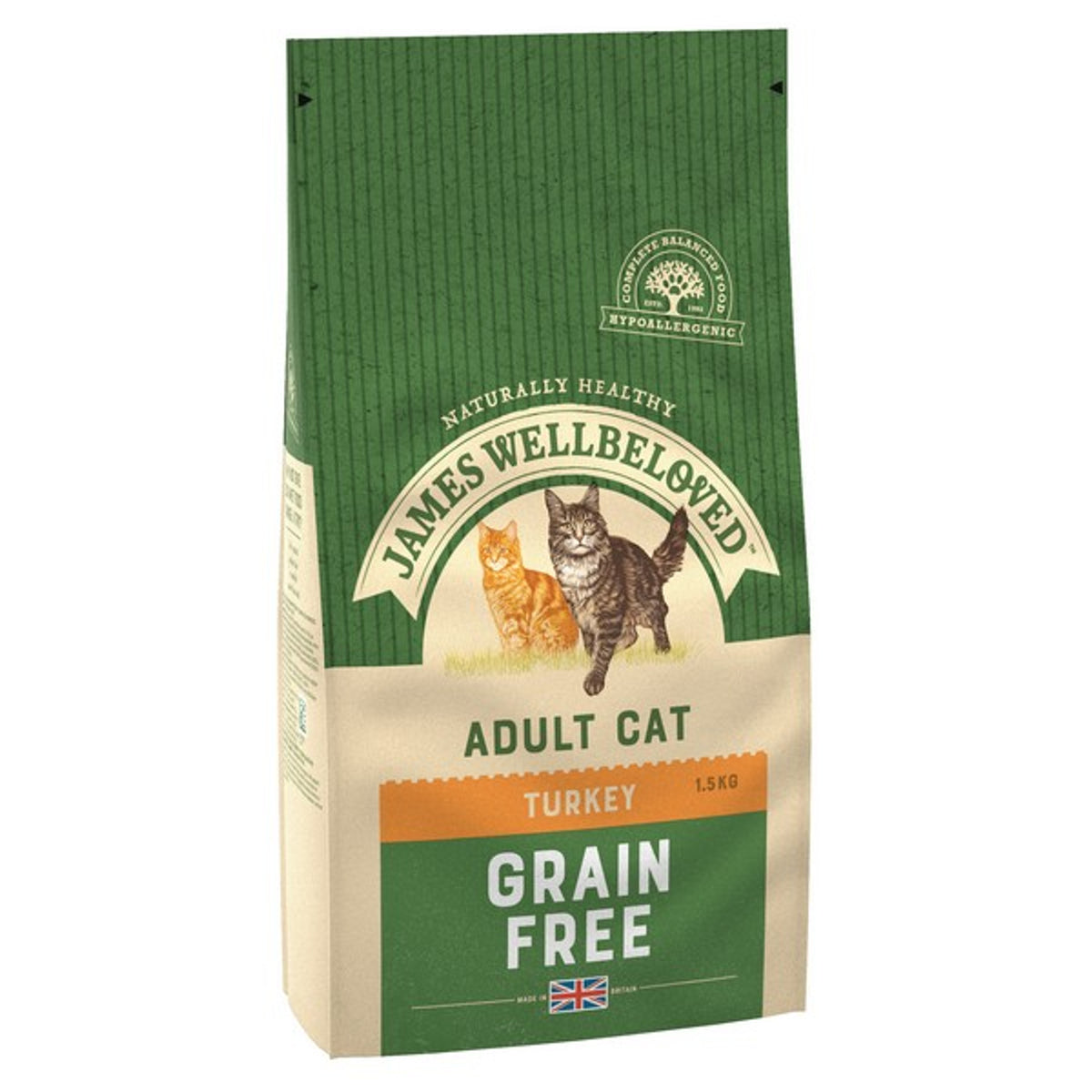 Wellbeloved Cat Food Turkey and Veg Adult