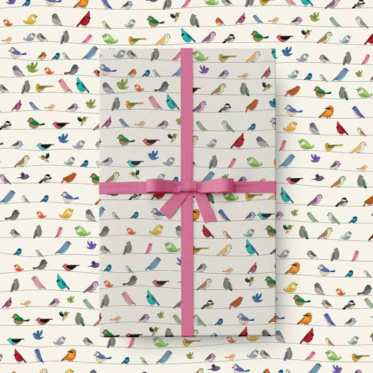 Gift Wrap - Birds