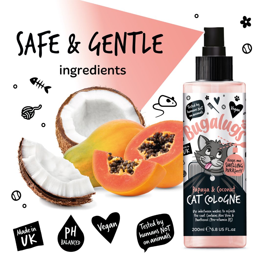 Bugalugs Papaya and Coconut Cat Cologne
