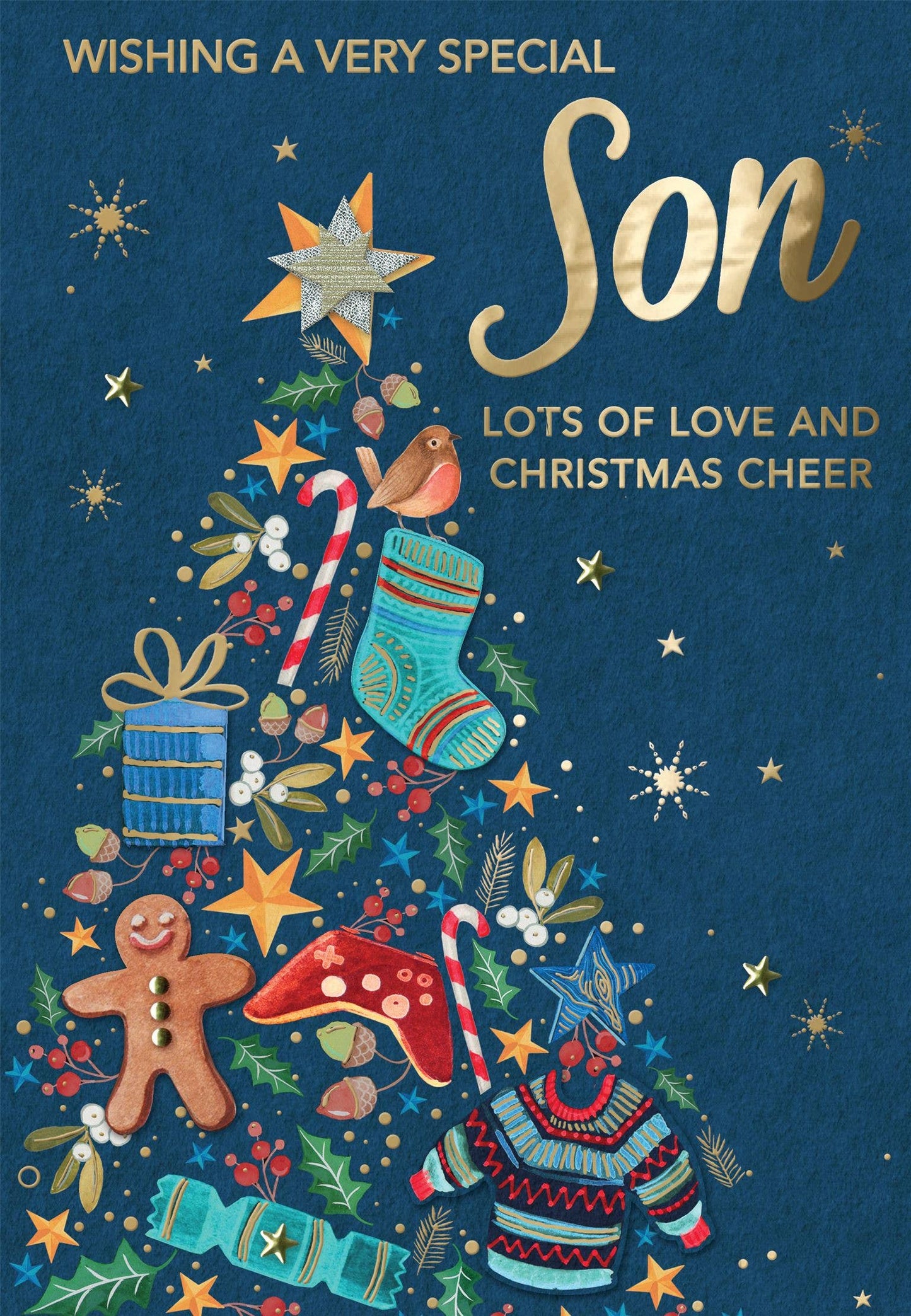 Son-Tree- Christmas Card - Magnifique - Second Nature