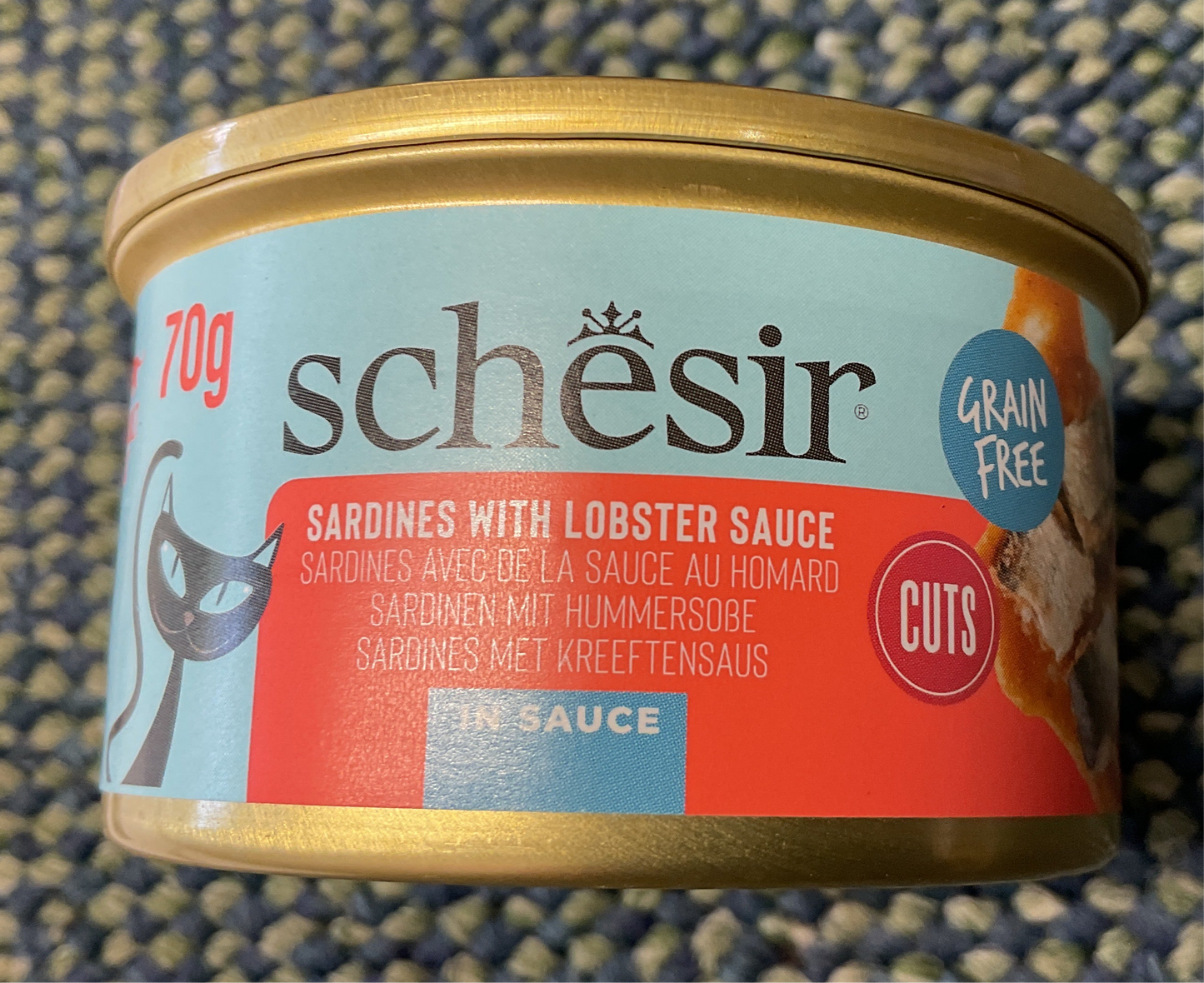 Schesir Sardines with Lobster Sauce Cat Food (70g)