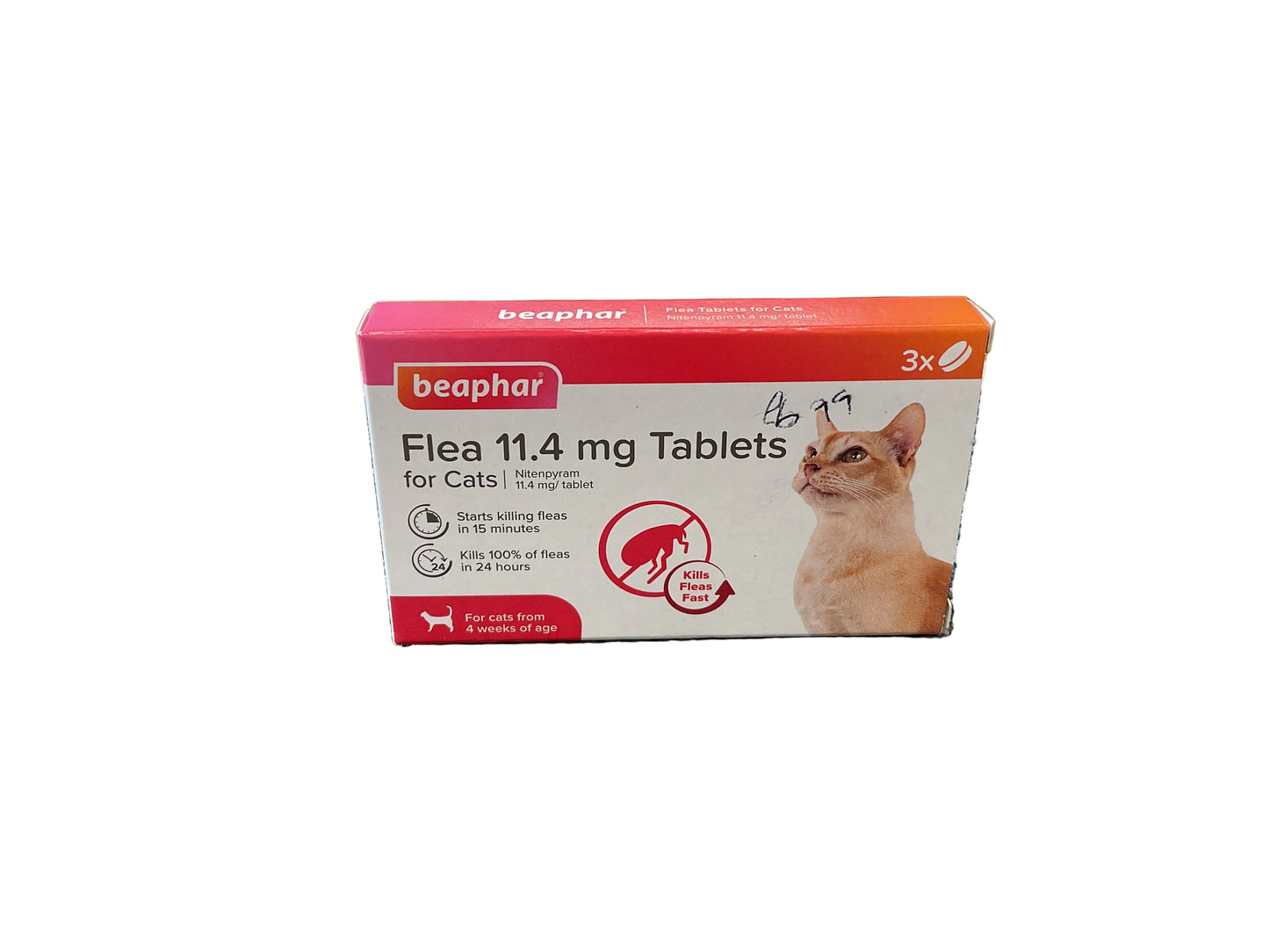 Beaphar 11.4mg Cat Flea Tablets
