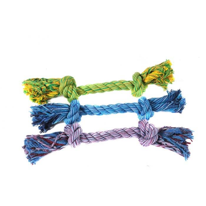 Nuts for Knots Flossing Fun 2 Knot Super Size Dog Toy