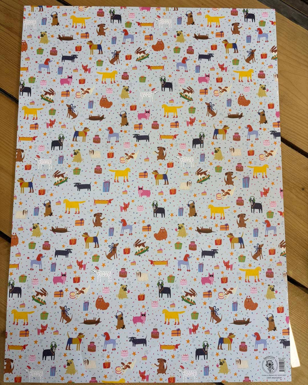Gift Wrap - New Dog Wrap