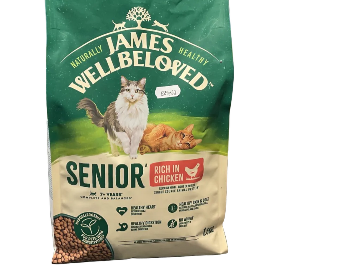James Wellbeloved Rich in Chicken Senior Cat (1.5kg)