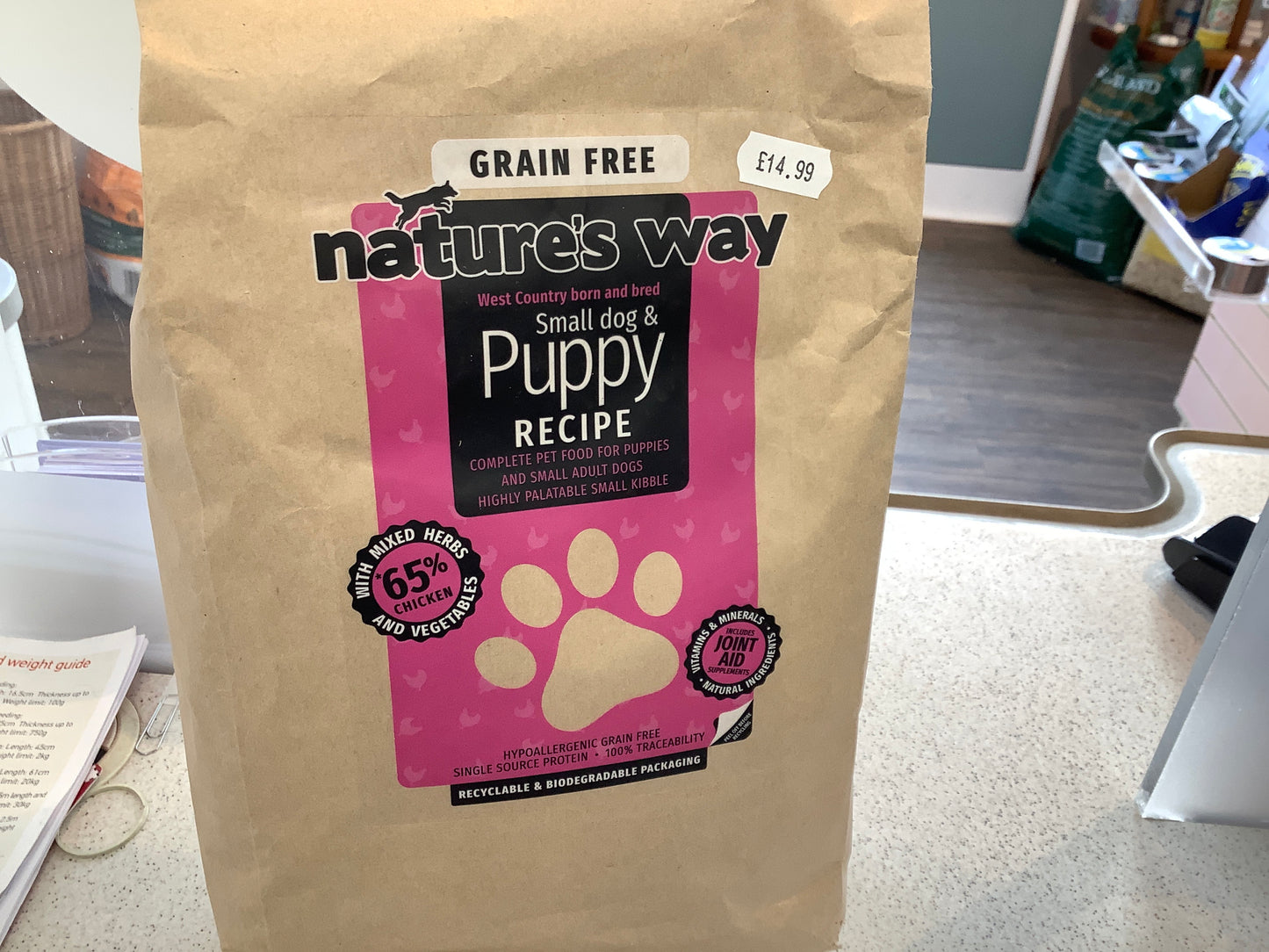 Natures Way Grain Free Puppy & Small Breed