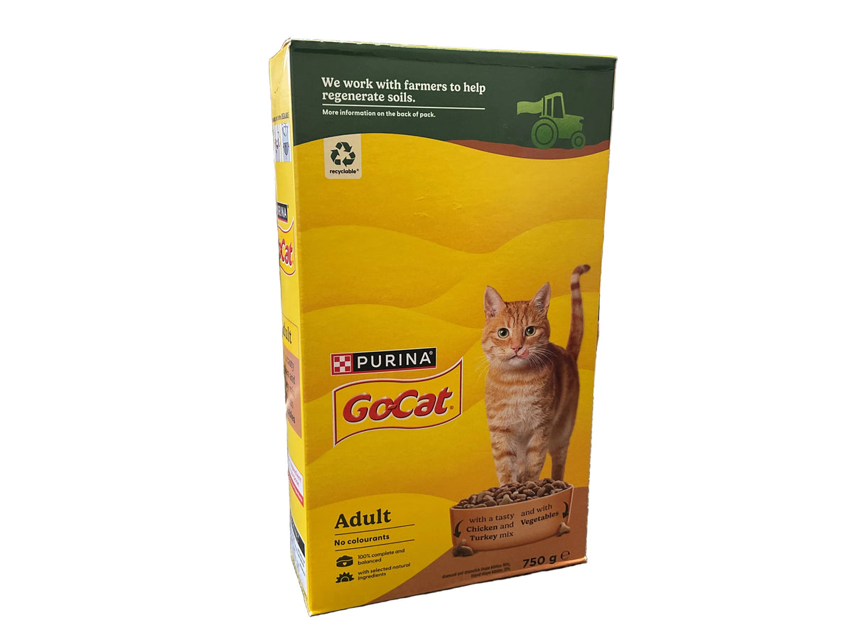 Go Cat Adult Chicken & Turkey Mix with Vegetables 750g