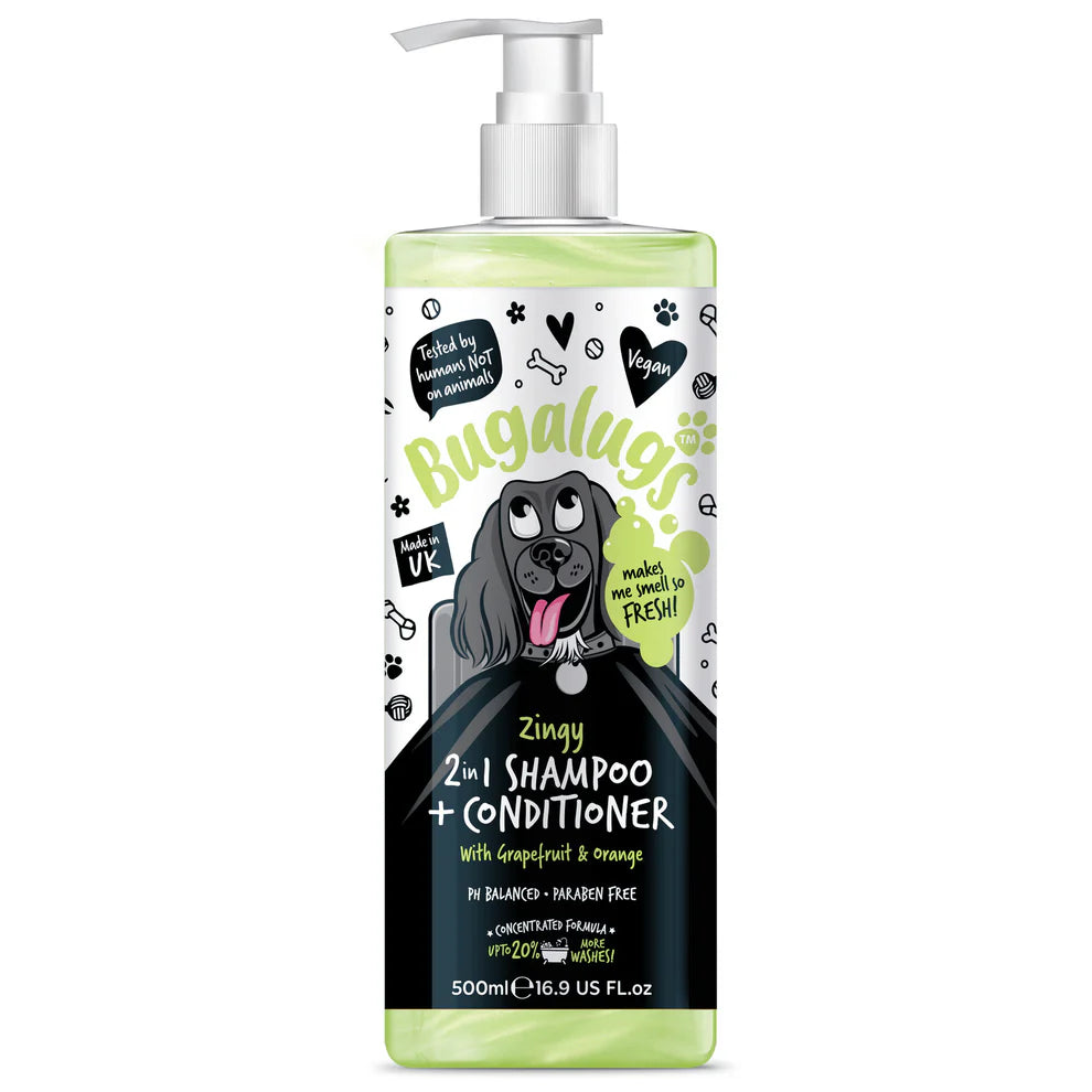 Bugalugs Zingy Grapefruit & Orange 2 in 1 Shampoo & Conditioner