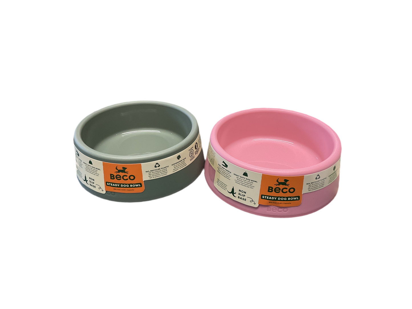 Beco Steady Dog Bowl Pink