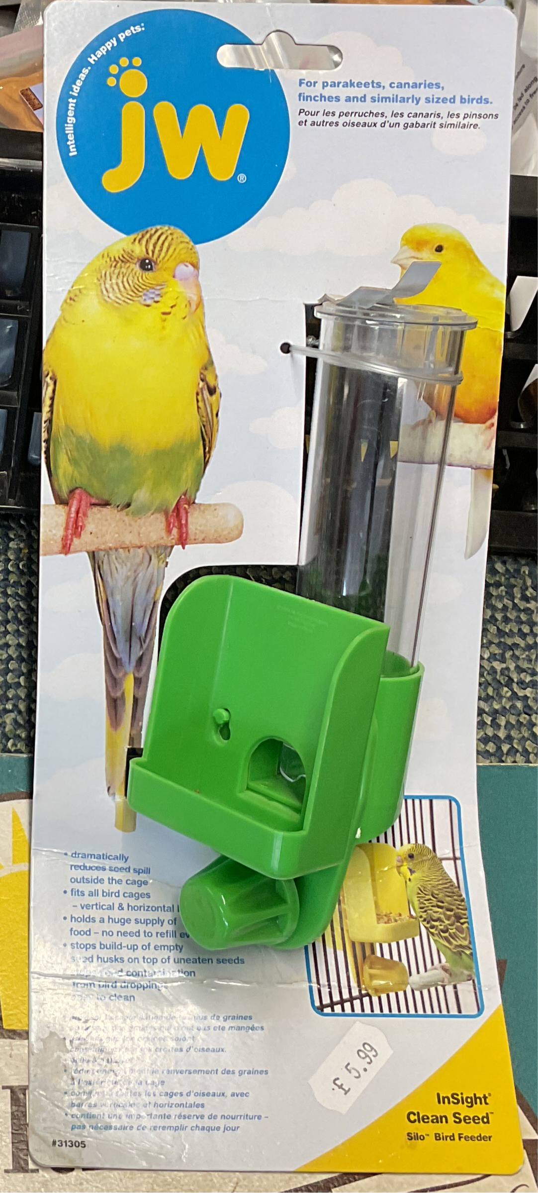 J.W. Pets Seed Feeder
