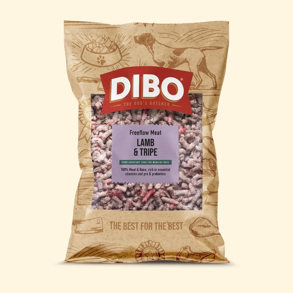 Dibo Freeflow Mince Lamb & Tripe 1kg