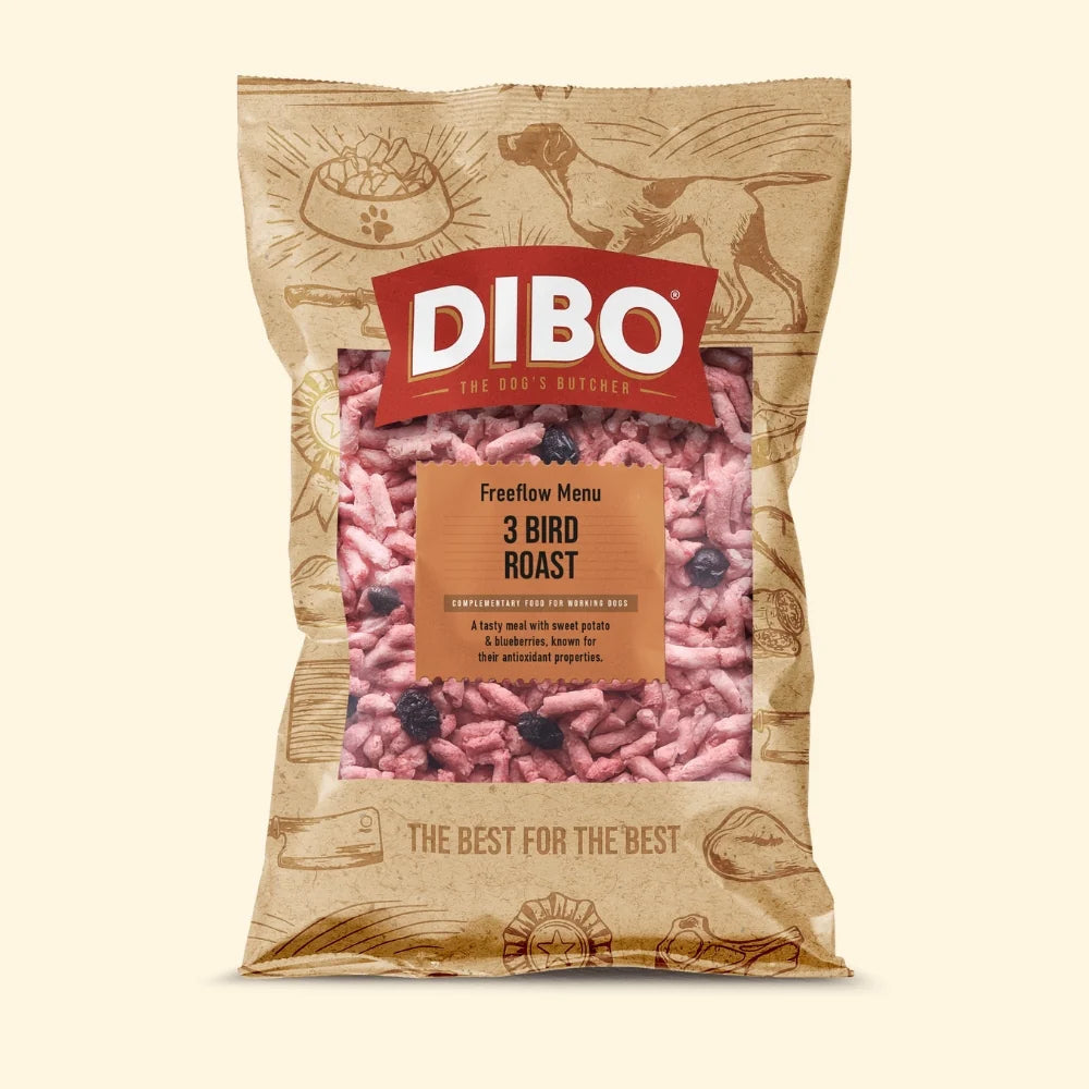 Dibo Freeflow Mince 3 Bird Roast 1kg