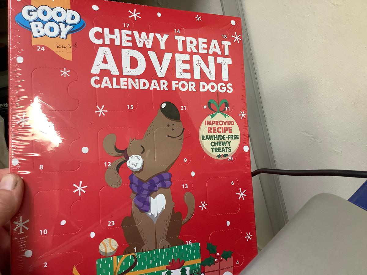 Good boy chewy treat advent calendar
