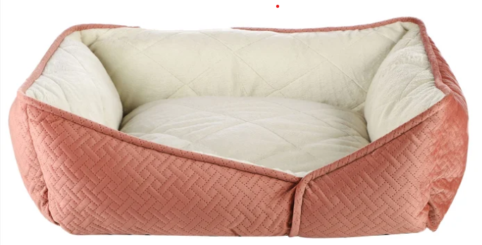 Dream Paws Coral Geometric Shape Sofa Bed