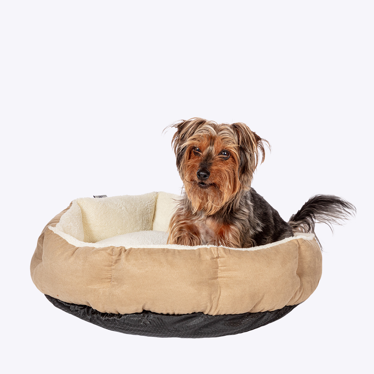 Danish Essentials Quilted “Beige” Pet Bed