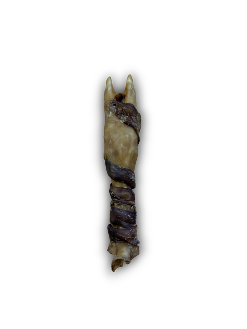 Biltong Wrapped Lamb Trotter