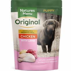 Natures Menu Puppy Chicken with Lamb Pouch