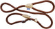 Hem & Boo Slip Lead S/Rope Brown 8mmx60"