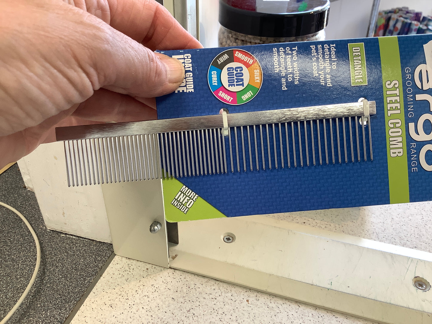 Ergo Steel Comb