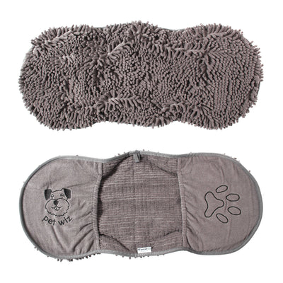 Pet Wiz - Microfibre Noodle / Chenille Dog Towel