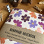 Bright Floral Handmade A6 Size Notebook