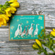 Good Luck Duck! Birthday Eco Friendly Card Colourful