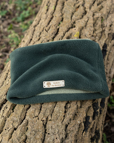 Bodhi & The Birchtree - Bodhi & The Birchtree Dark Bottle & Avocado Fleece Snood