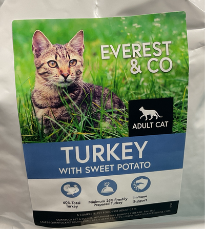 Everest Cat Grain Free Turkey with Sweet Potato (2kg)