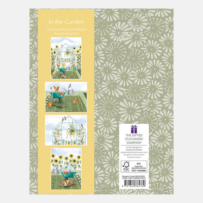 Notecard Wallet - In the Garden B