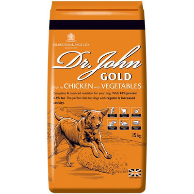 Dr John Gold with Chicken and Vegetables 15kg