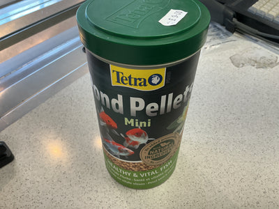 Tetra Pond pellets mini
