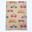 Vehicles Recycled Kraft Wrapping Paper Gift Wrap
