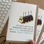 Caterpillar Cake - Humorous Greetings Card