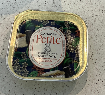 Canagan petite turkey with duck pate