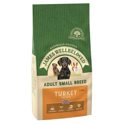 Wellbeloved Turkey and Rice Small Breed Adult