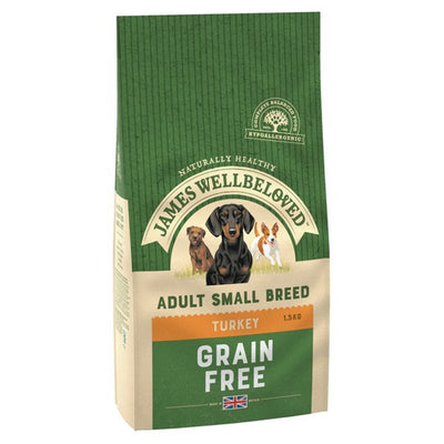 Wellbeloved Turkey and Veg Grain Free Small Breed Adult