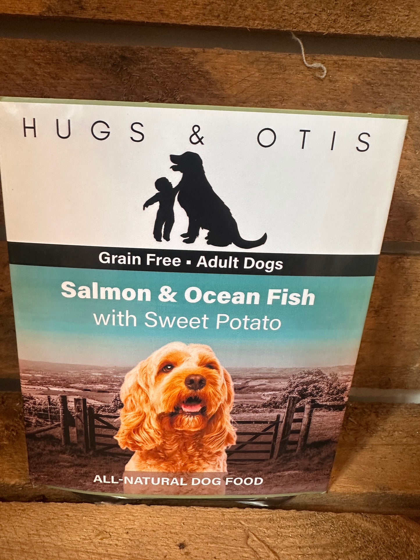 Hugs & Otis Salmon & Ocean Fish with Sweet Potato 395g