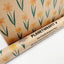 Daffodil Recycled Kraft Wrapping Paper Gift Wrap