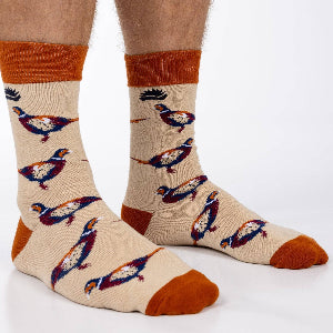 BAMBOO SOCKS | PHEASANT SOCKS | BIRD SOCKS | NOVELTY SOCKS