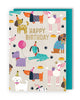 Yours Truly - Party Dogs Card