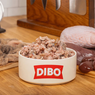 Dibo Finest Lamb Tripe with Turkey Raw Mince 80-10-10 1kg
