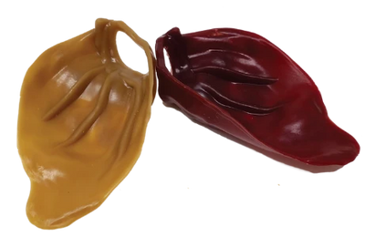 Maks patch Natural Vegan Pigs Ear Shaped.