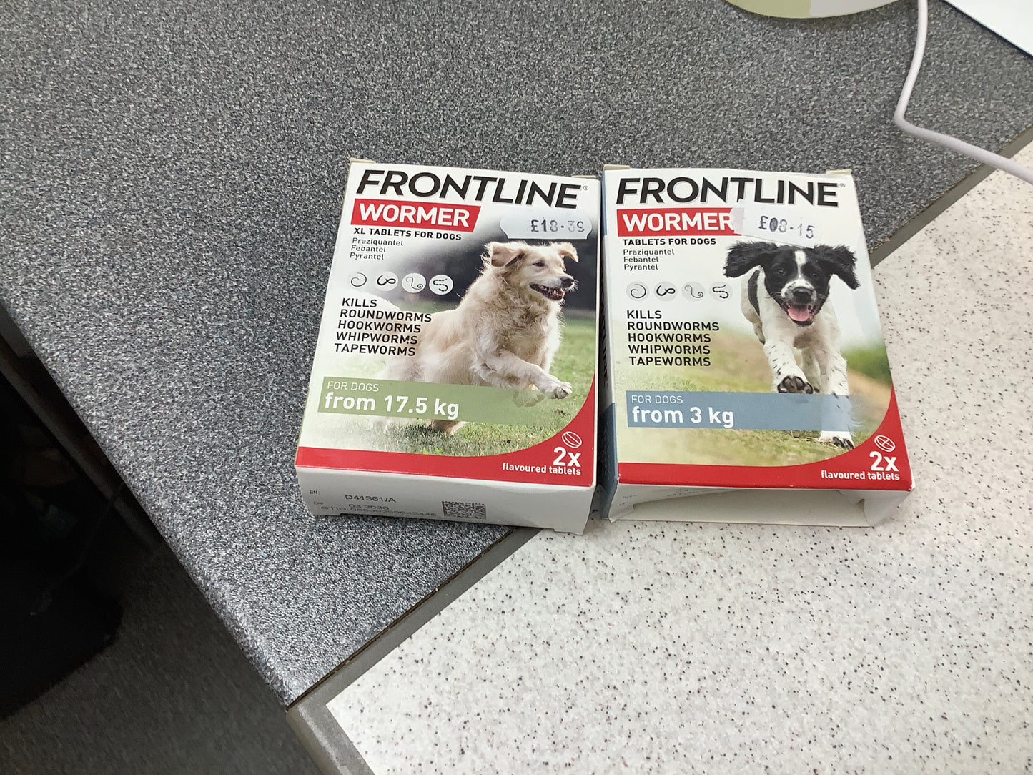 Frontline wormer tablets