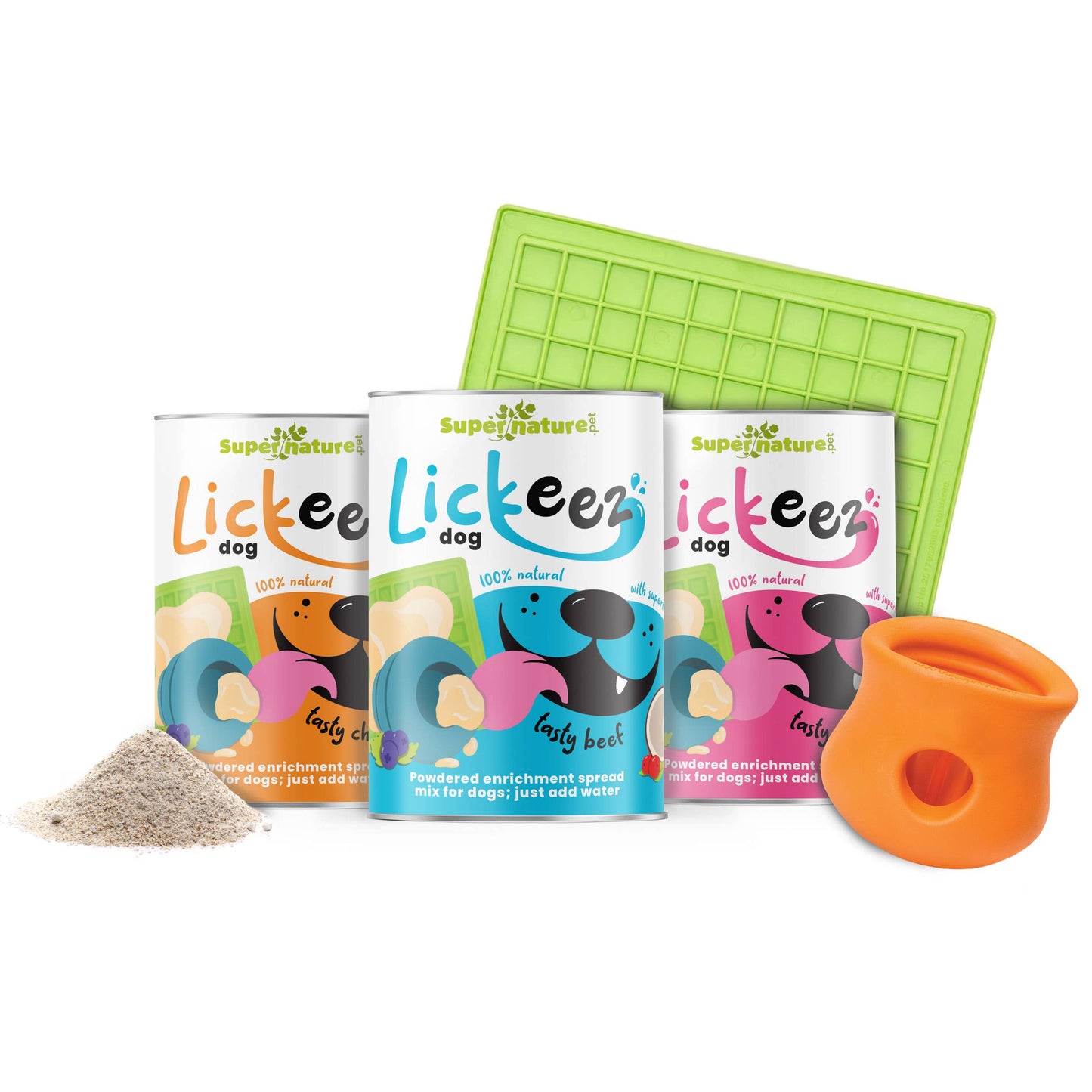 Supernature Lickeez Chicken Enrichment Spread for Dogs