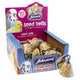 Box of Johnson's seed bells for birds with a purple and blue design.