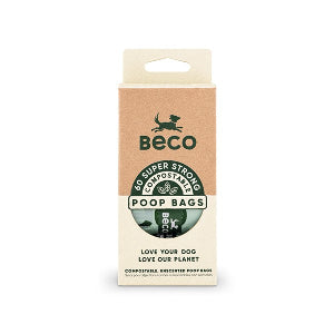 Beco Home Compostable Poop Bags x60 Pack
