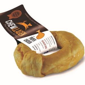 Chewllagen Chicken Flavour Donut 3.5 Inch Dog Chew